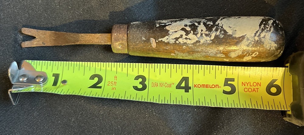 Vintage Wood Handle Staple/Nail Pulling Tool