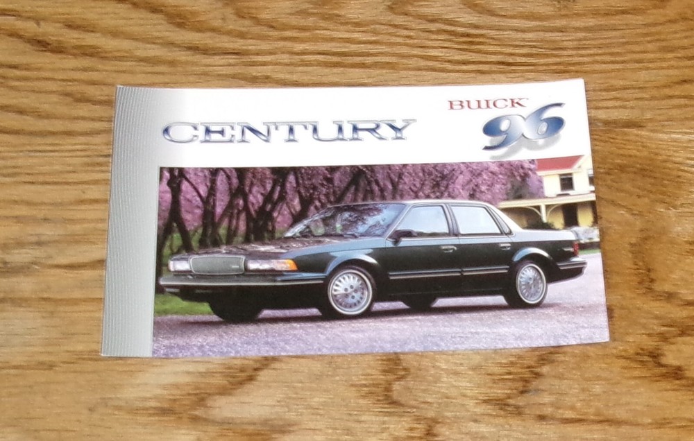 Original 1996 Buick Century Postcard 96