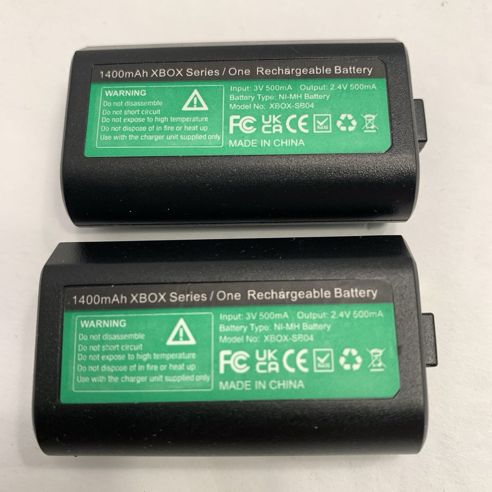 Original Xbox Series One Rechargeable Controller Batteries 2 Microsoft
