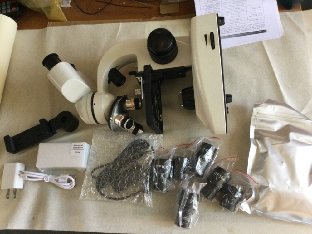 Binocular Compound Microscope 40X - 2000X Research Grade Professional