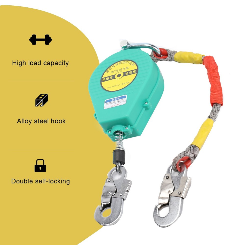 23 ft Self Retracting Lifeline Fall Arrester Retractable Fall Protection Device