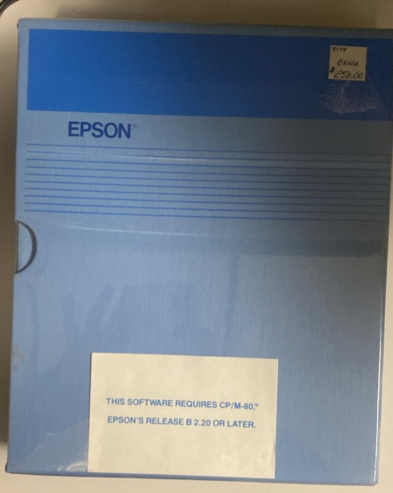 Epson QX-10 Version 3.30 Spellstar Software Micropro Vintage In Package