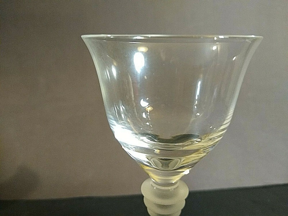 Mikasa Saturn crystal cordial glass