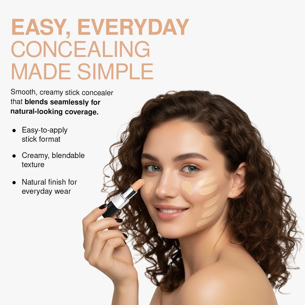 Palladio Stick Concealer Long Lasting Full To Medium Coverage Natural Under Eye