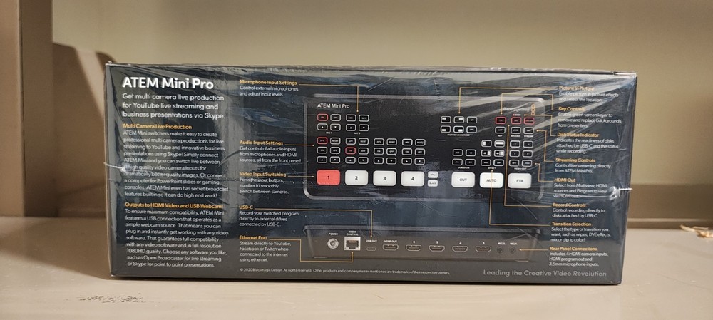 Atem Mini Pro Blackmagic