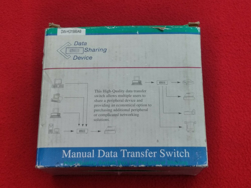 Data Sharing Device DW-HD1566AB High-Quality Manual Data Transfer Switch Box A/B