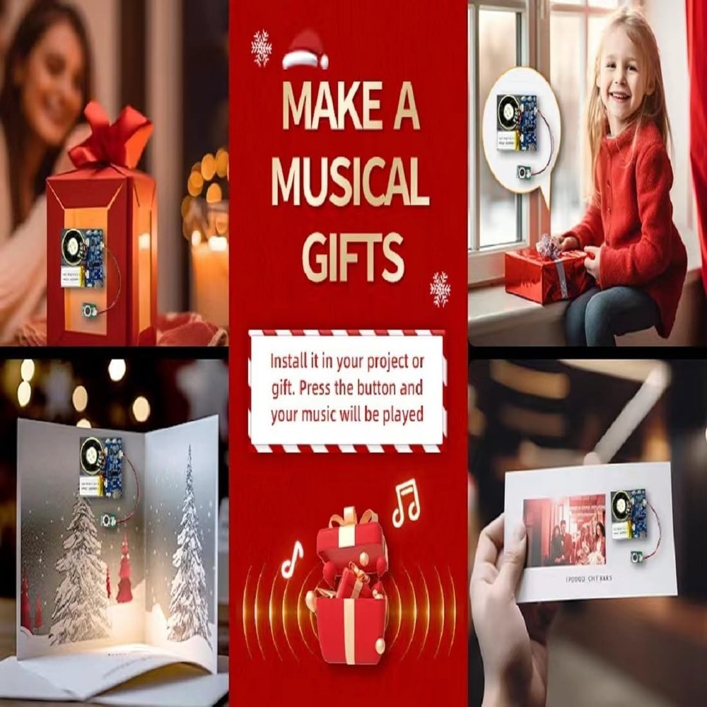 Module - 16MB Push Button Activated Sound with Speaker, Blue-1 PC