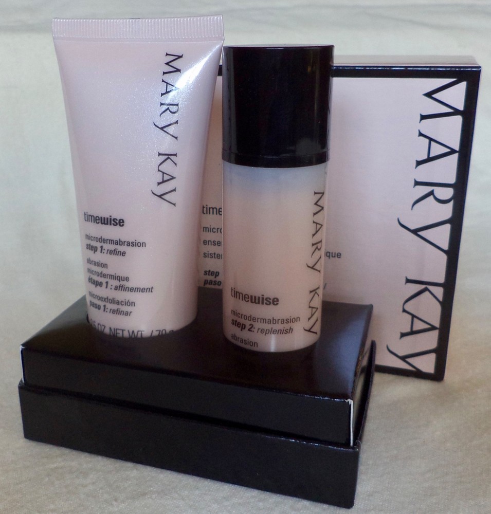 Mary Kay TimeWise Microdermabrasion Set Refine & Replenish, 2-Step - New, disc