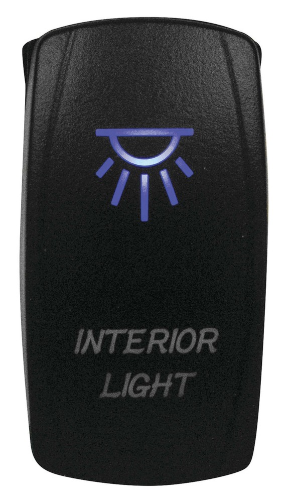 DragonFire Laser Etched LED Switch Interior Light On/Off Blue LED (521377)