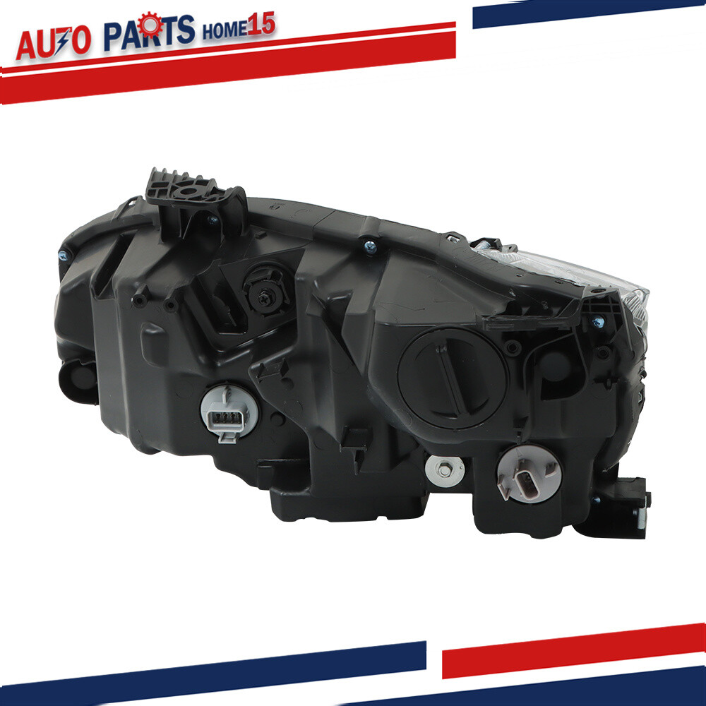 Pair For 2016-21 Honda Civic Left+Right Full LED Headlight Assembly Replacement