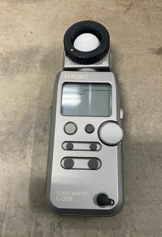 SEKONIC MODEL L-358 FLASH MASTER LIGHT METER