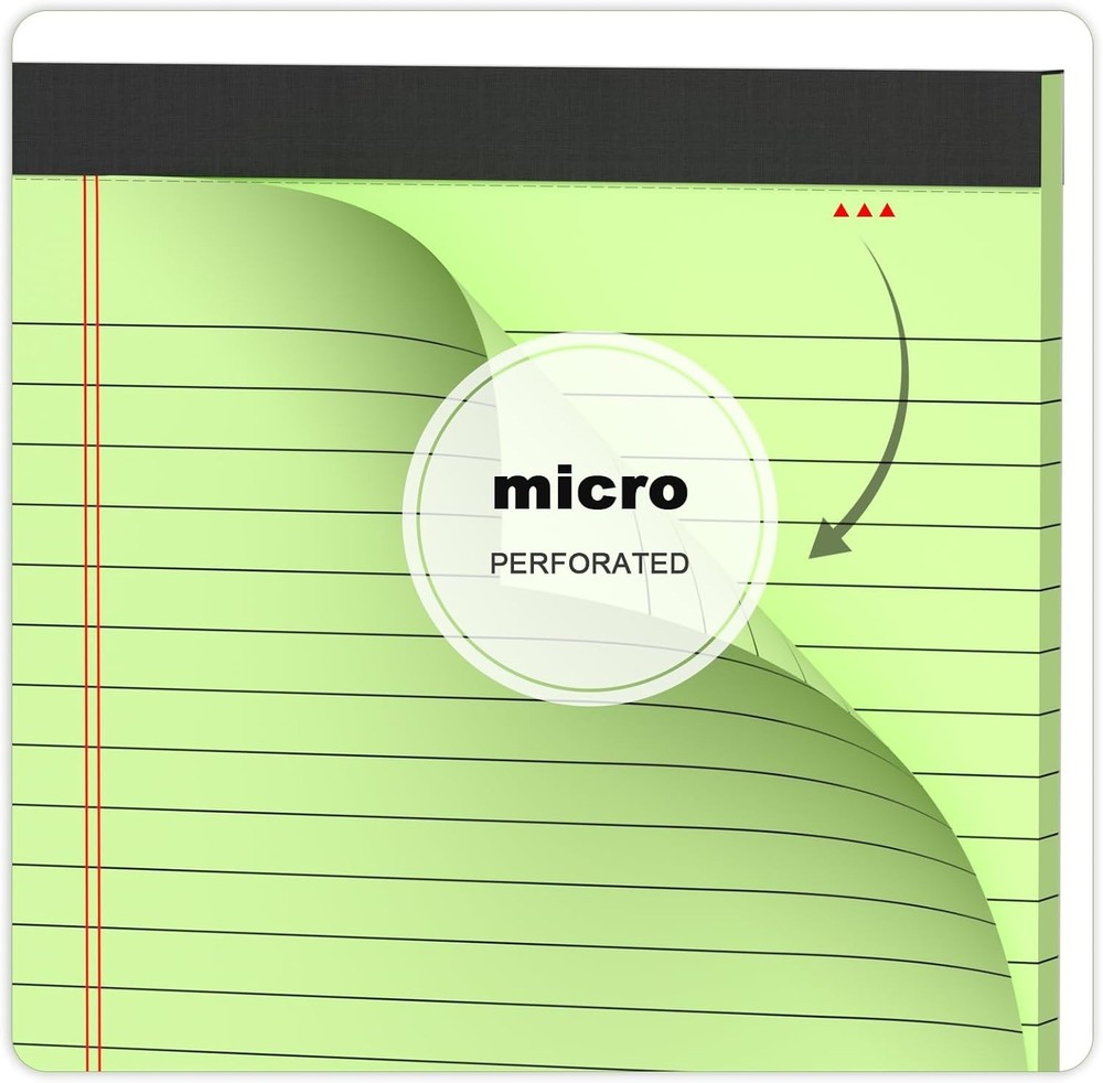 5-Pack Multicolor 5x8 Soft Cover Notepads for School & Office Note Taking