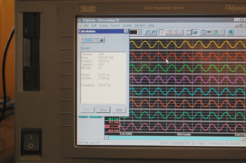 NICOLET ODYSSEY DATA ACQUISITION SYSTEM