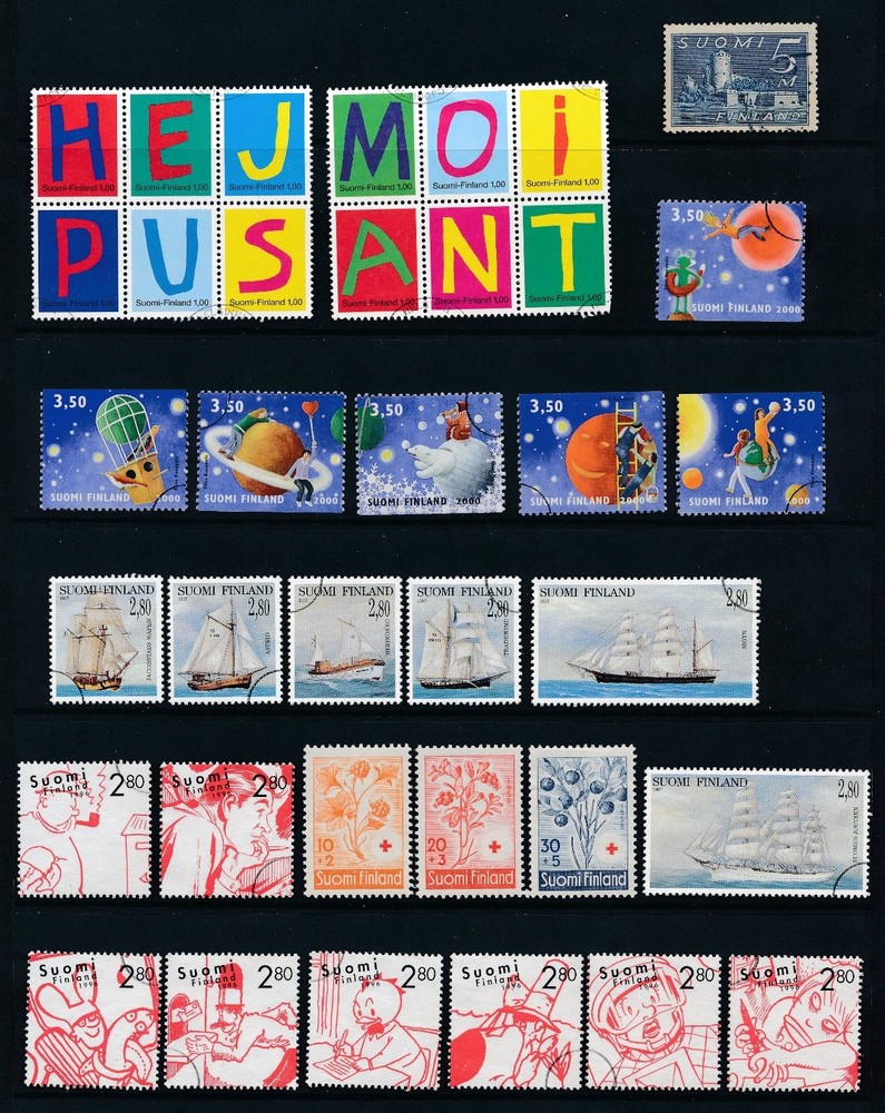 FINLAND *7 COMPLETE SETS & MORE* MOSTLY USED; PLUS OTHERS