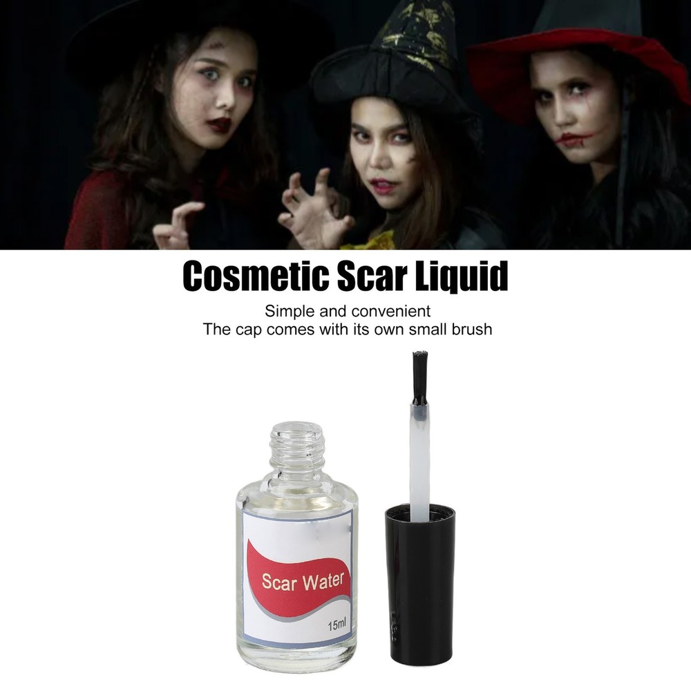 Makeup Scar Liquid For Creating Authentic Effects For Halloween Use