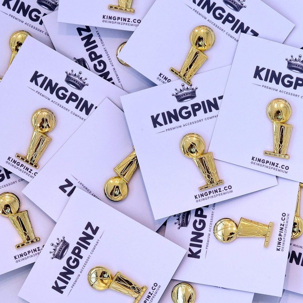 Larry O'Brien Trophy 3D Lapel Pin