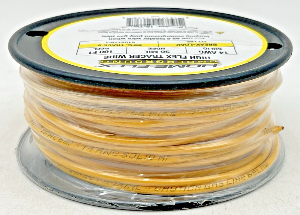 HOME-FLEX (3) 1/2" COUPLERS, TRACER WIRE, (2) THREADED TRANSITIONS & 100' PIPE