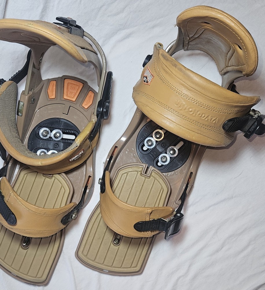 Union Data Snowboard Bindings 2008 RARE