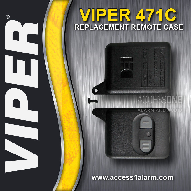 Viper 471T or 471C 2-Button Replacement Remote Control Case For 150 ESP or 552V