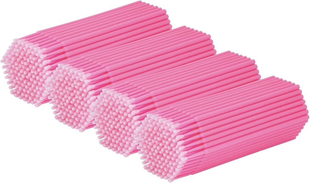 Micro Cotton Swabs, Disposable Eyelash Microswabs for Eyelash