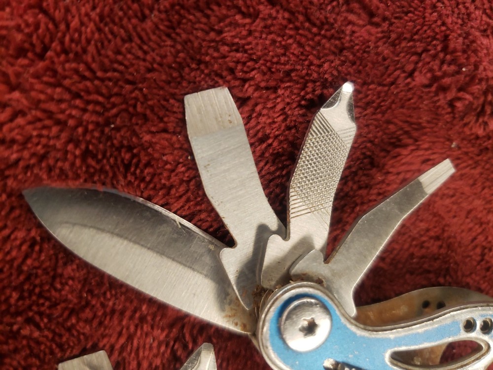 🔪 Lot 3 Gerber Multi Tool Curve multiplier 2 Blue 1 Silver
