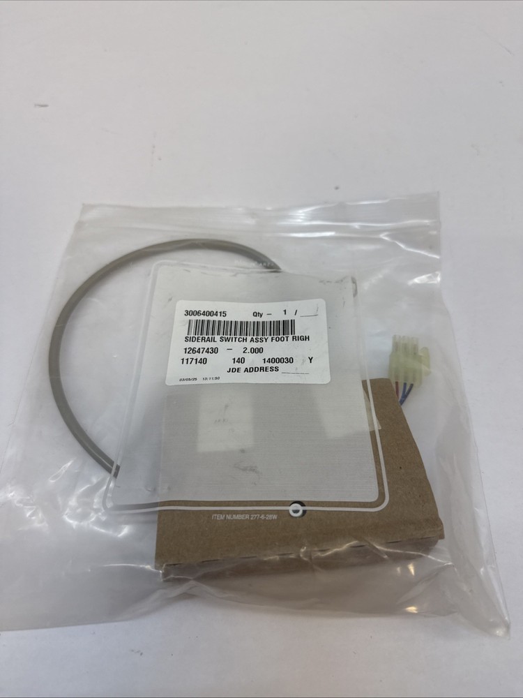 STRYKER - SIDERAIL SWITCH ASSY FOOT RIGHT