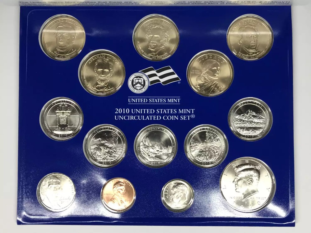 2010 US Mint Uncirculated Coin Set - P & D