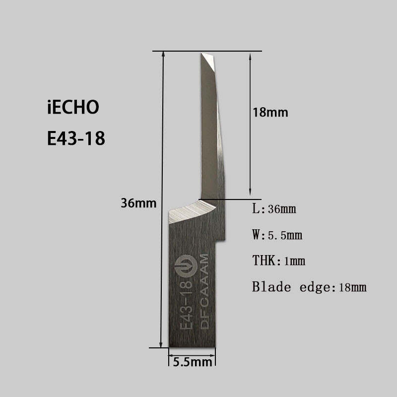 10PCS IECHO Oscillating Blade Cutting Cutter E28 E28C E28-2C E41 E42 E43-18 E46
