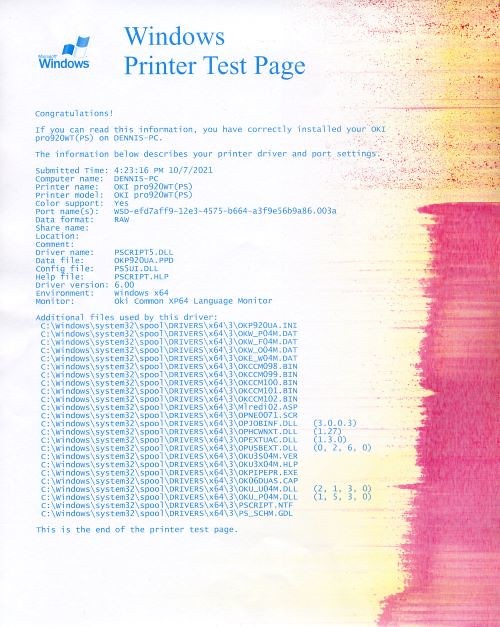 OKI proColor 920WT White Toner LED Laser Printer