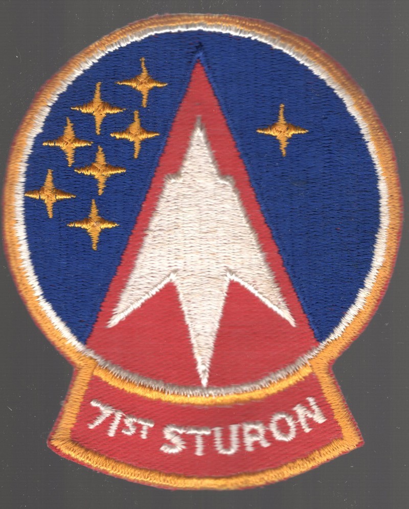 USAF Air Force Patch:   71st Student Squadron - 4"