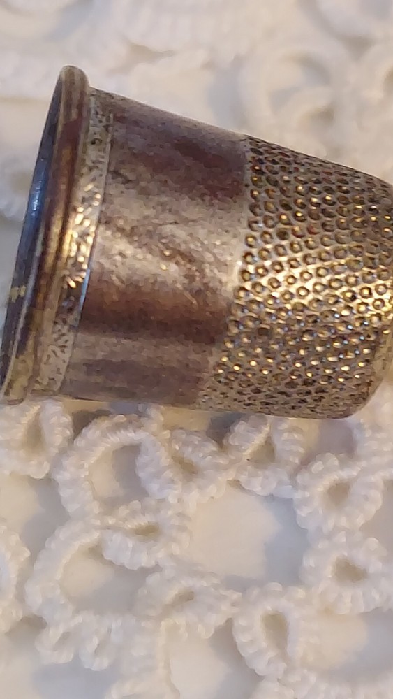 2 Antique Thimbles Both For This Price.