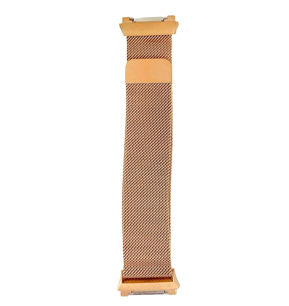 Element Works Mesh Loop Stainless Steel Band for Fitbit Ionic Rose Gold-Tone