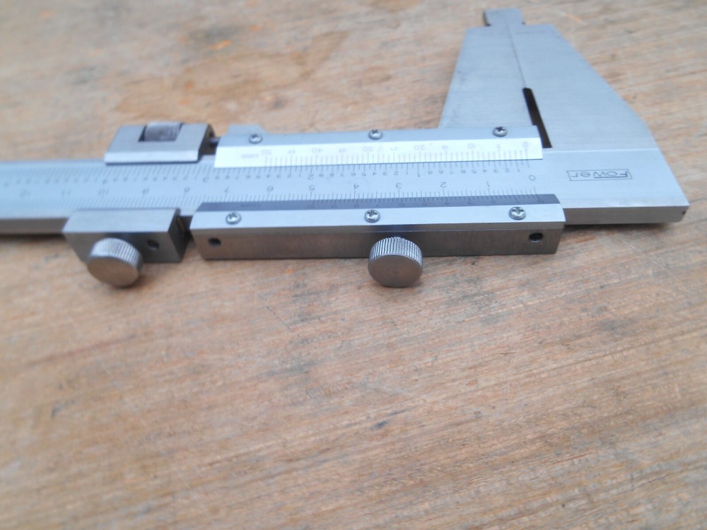 FOWLER 12" VERNIER CALIPERS , SAE / METRIC