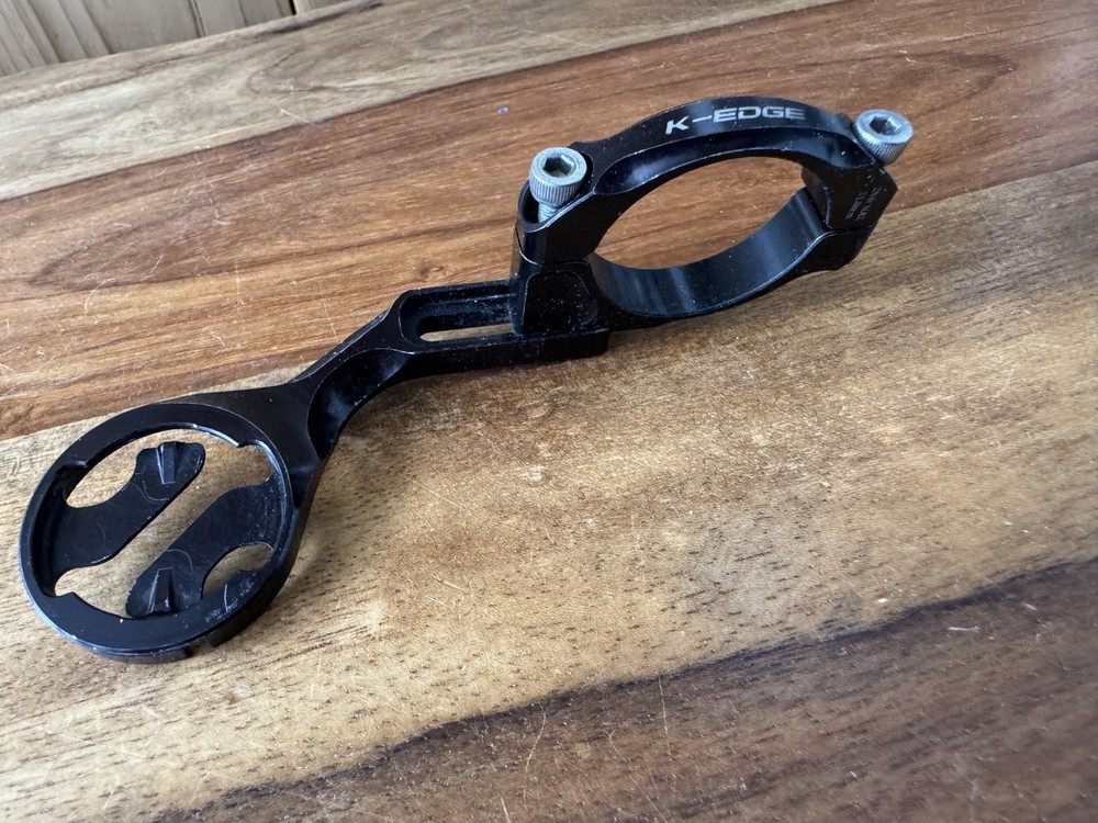 K-Edge Adjustable Bicycle Mount For Garmin Computer Black