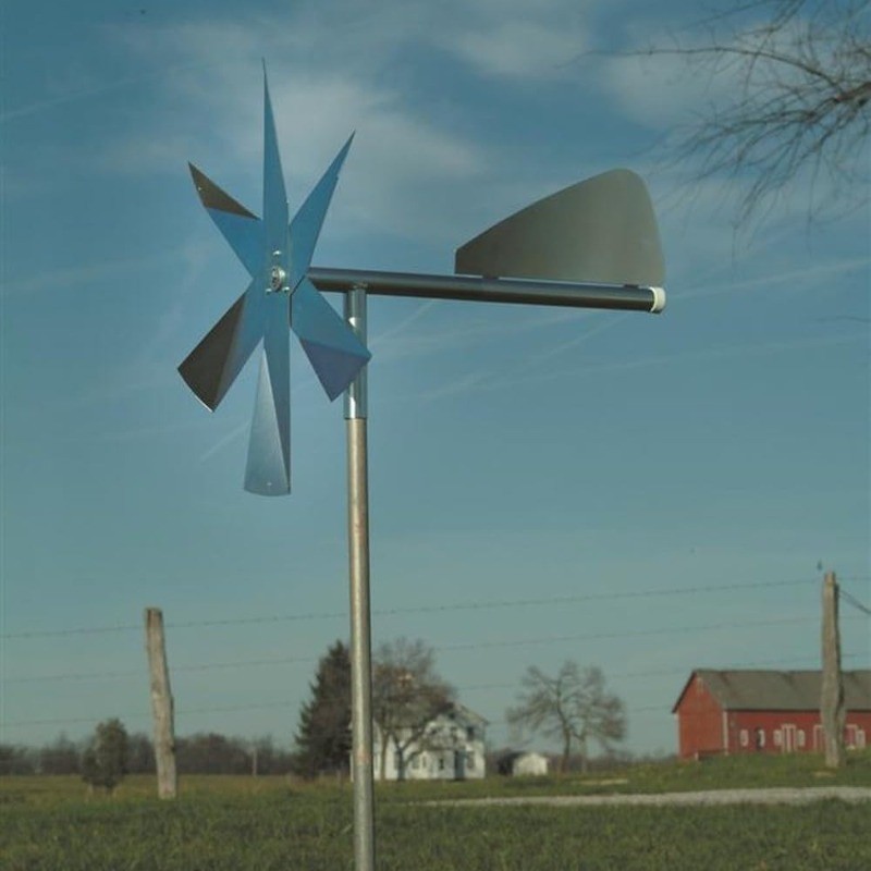 Lehman's Mole Chasing Humane Deterrent Windmill Covers20000Feet Using Vibrations