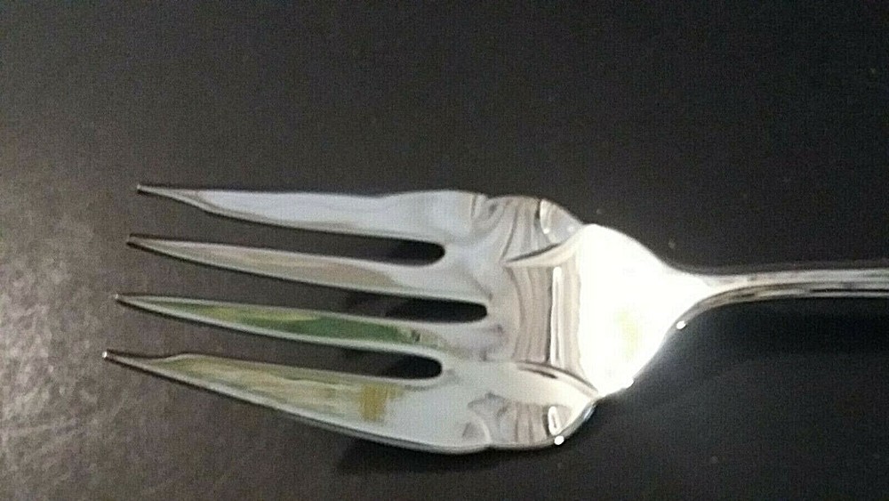 International Chadwick Silverplate 9" Serving Fork