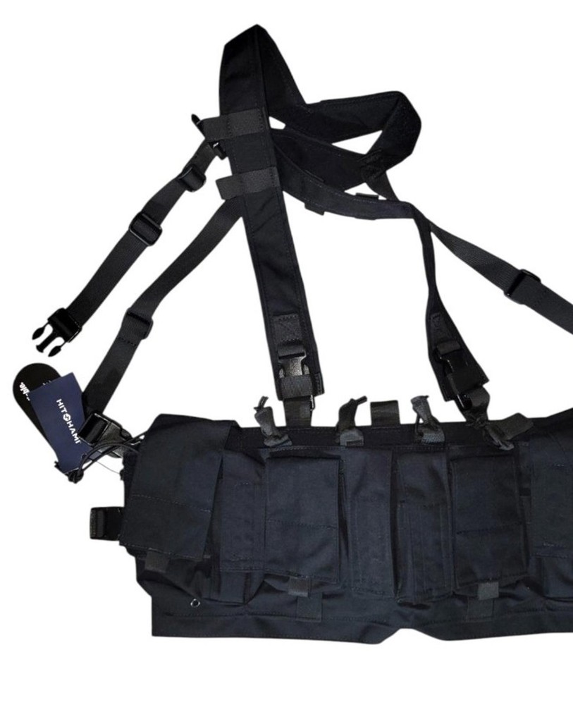Hit Hami Tactical Chest Rig Large Capacity Adjustable NEW!