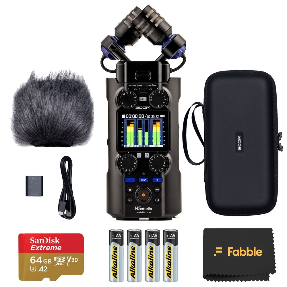 Zoom H5studio Handy Recorder Bundle