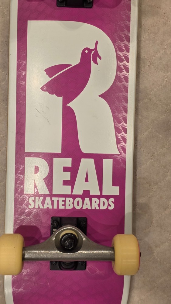 Real Complete Skateboard Roll Forever Hardware
