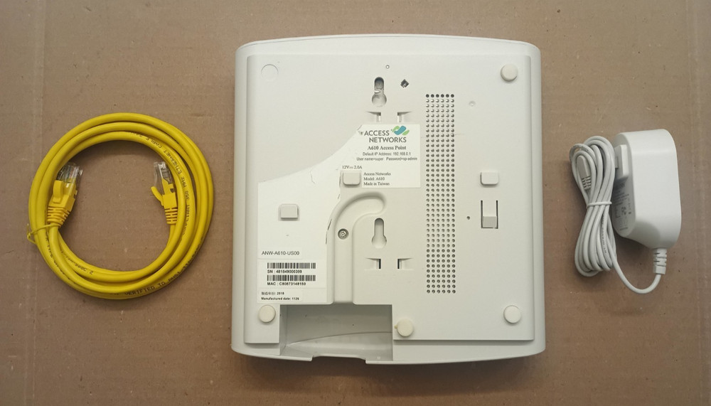 Access Networks A610 (Ruckus R610) Wireless Access Point