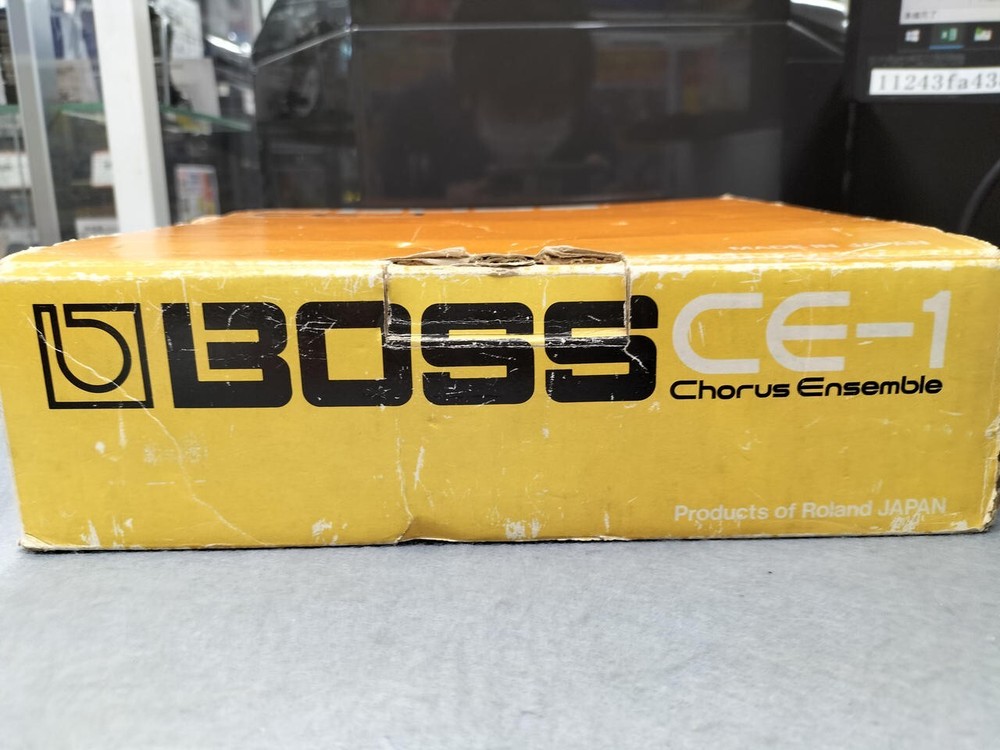 BOSS CE-1 Chorus Ensemble Effect Pedal Tested Operation Confirmed With Box