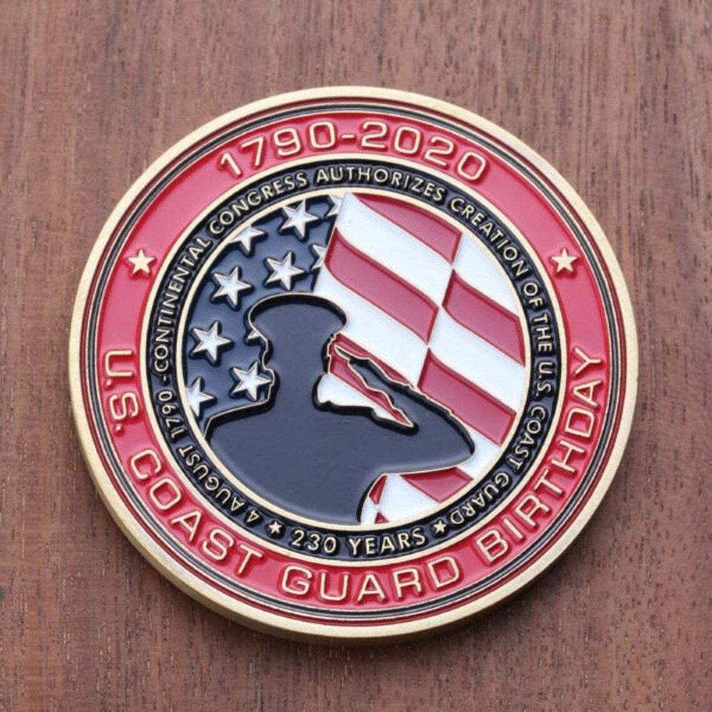 US Coast Guard 2020 Birthday Challenge Coin