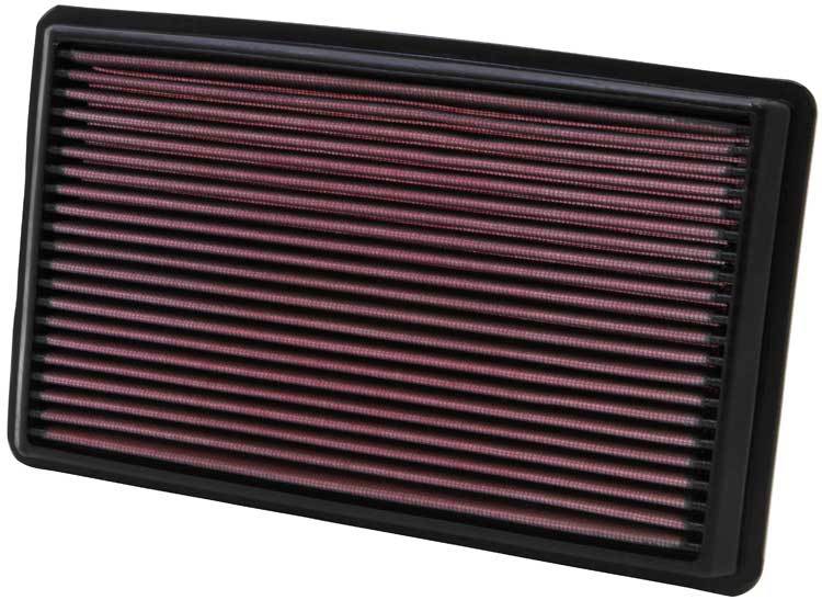 K&N Air Filter Element 33-2232 (Performance Replacement Panel Air Filter)