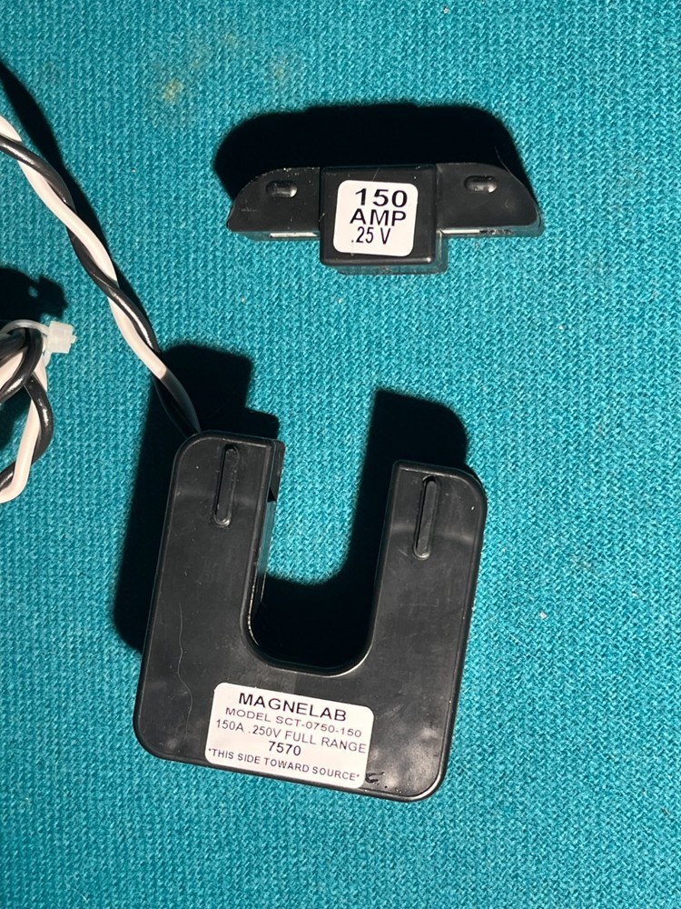 Current tranformer, 150A, split core, built-in burden resistor