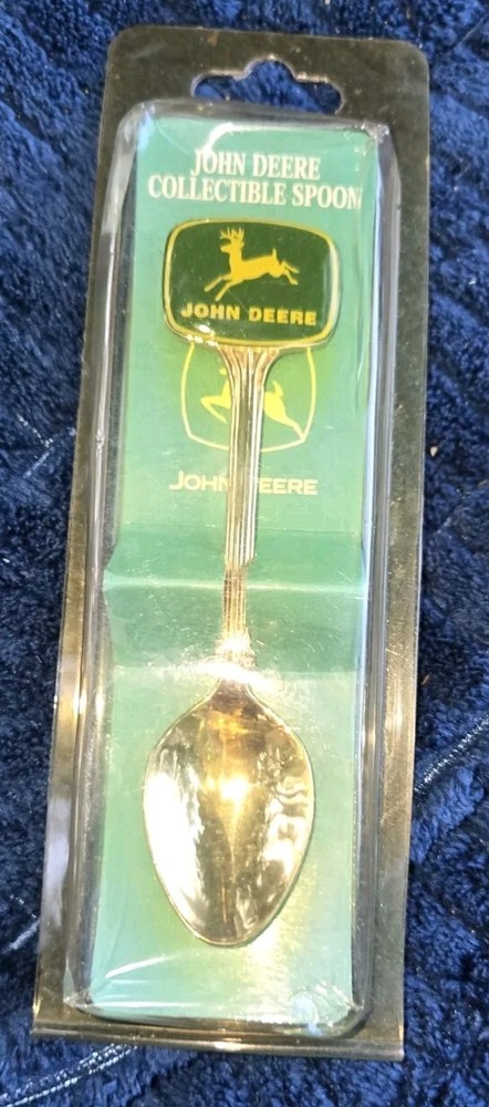 John Deere Stainless Spoon In Packaging