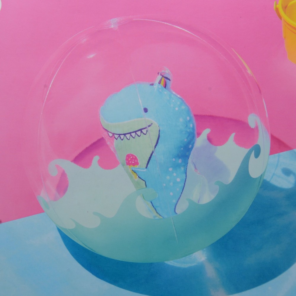 17.5" Beach Ball Shark By Sun Squad