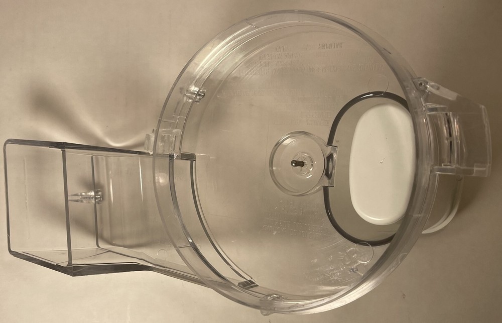 Hamilton Beach Food Processor Model 70700 Work Bowl Lid With Pusher.