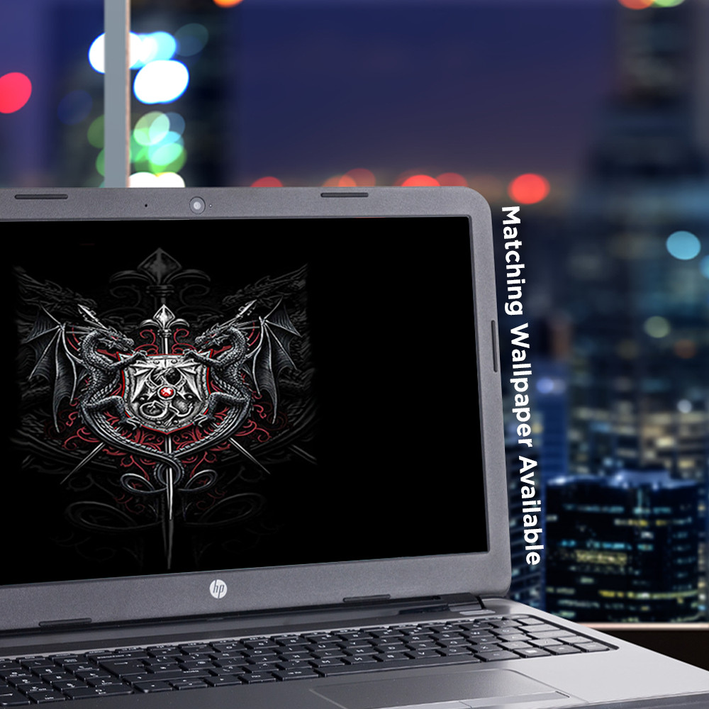 Universal Laptop Skins Wrap for 14" - Dragon Shield Armor