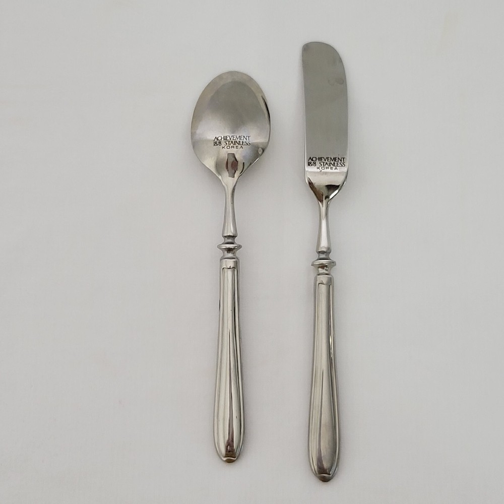 Oneida Sentimental 18/8 Stainless 6 Piece Serving Set Flatware Achievement
