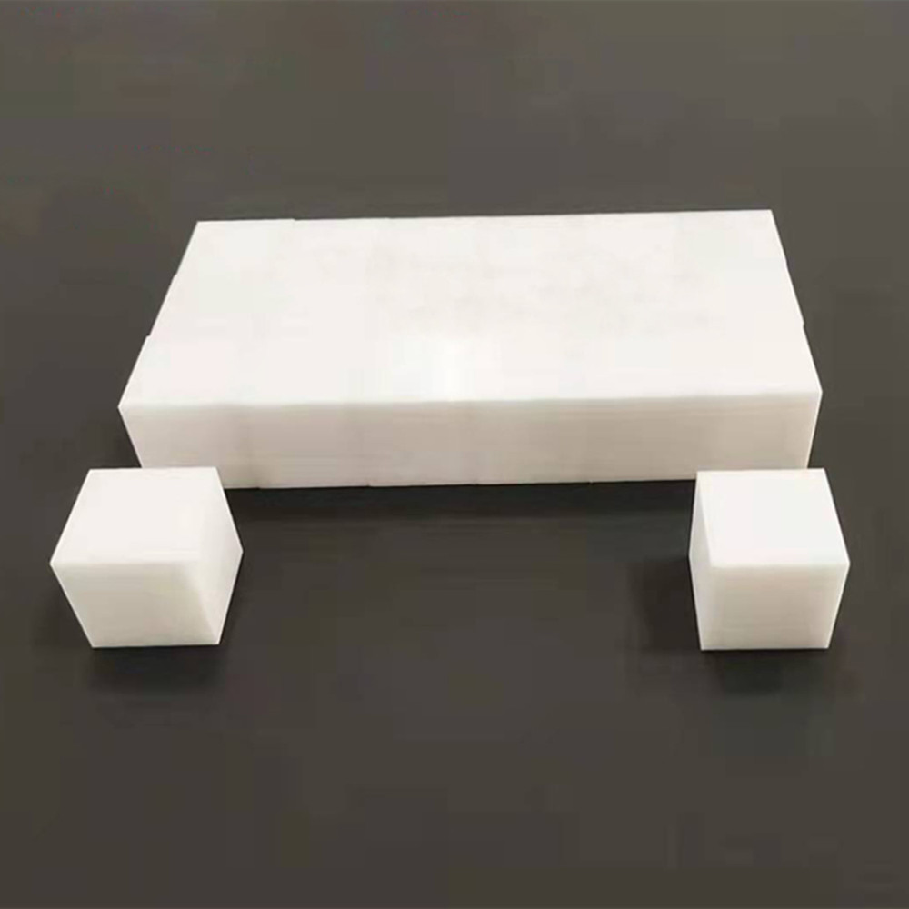 Insulation Alumina Ceramic Solid Square Bar Block , High Temperature Resistance